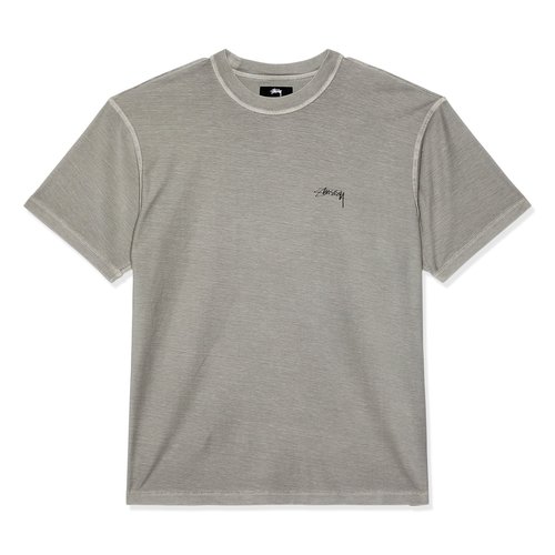 Stüssy Lazy Short Sleeve Tee - Grey - 1140283-GREY