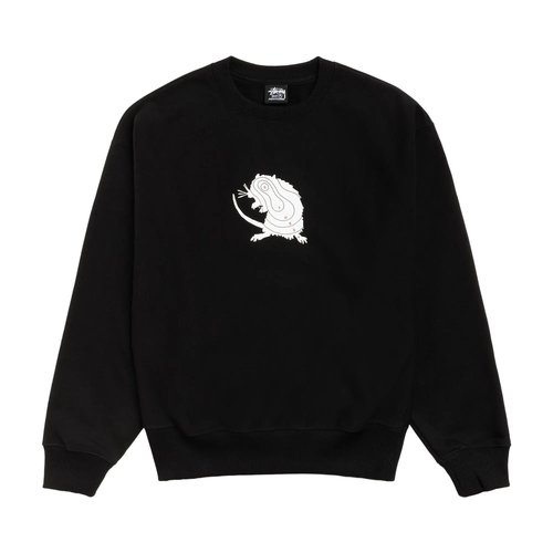 Stüssy Long Range Crew - 1915142-BLAC