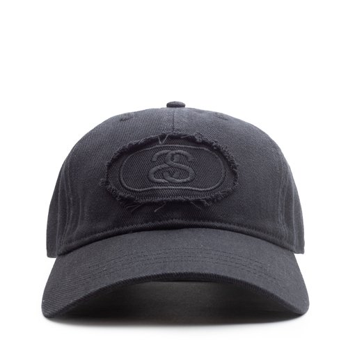 Stüssy Low Profile Pill Strapback Cap - Black - 1311185-BLAC