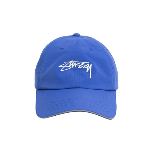 Stüssy Low Profile Smooth Stock Strapback - Blue - 1311211-BLUE