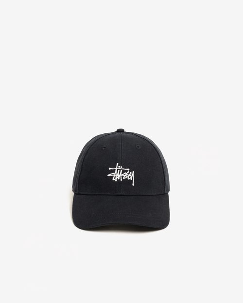 Stüssy Lp Basic Canvas Cap - Black