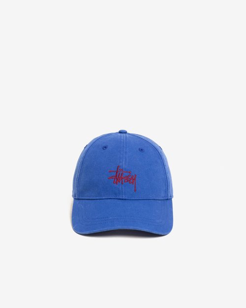 Stüssy Lp Basic Canvas Cap - Royal