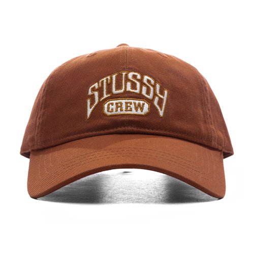 Stüssy LP Crew Strapback - Rust - 1311192-RUST