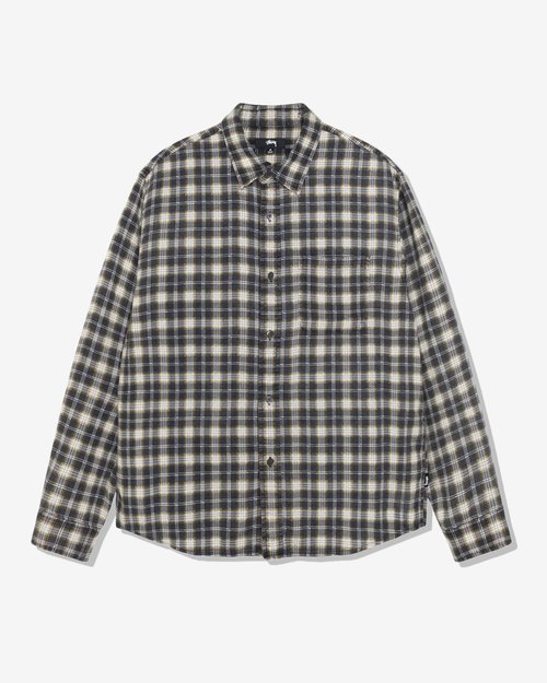 Stüssy Matthew Plaid Shirt - Black - 1110336