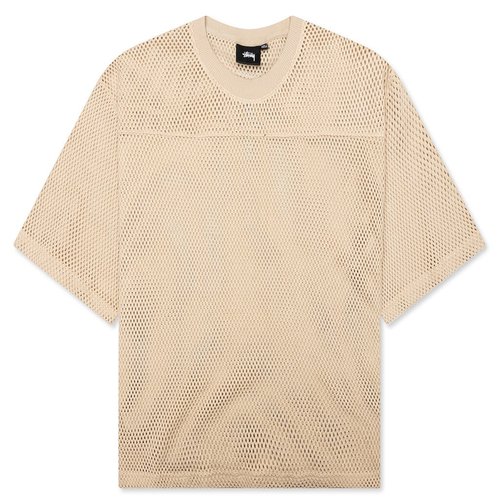 Stüssy Mesh Jersey Crew - Natural - 1140344-NATL