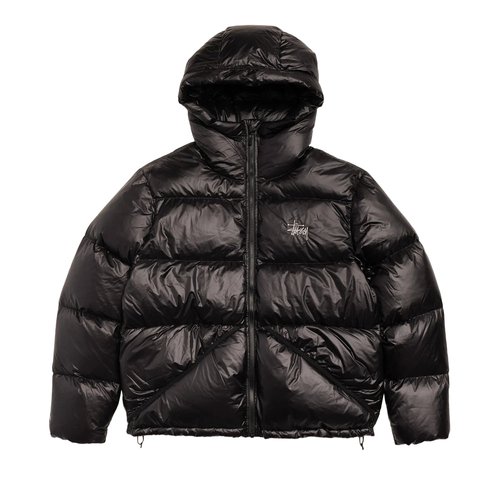 Stüssy Down Parka Micro Ripstop 'Phantom Black' - 115685-PHAN
