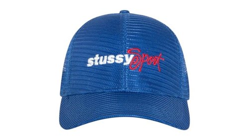 Stüssy MidDepth Sport Mesh Snapback - Blue