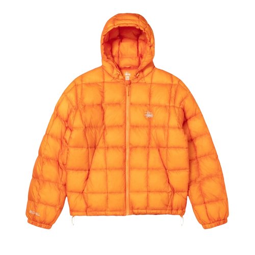 Stüssy Midweight Hooded Puffer - Orange - 115856-ORAN