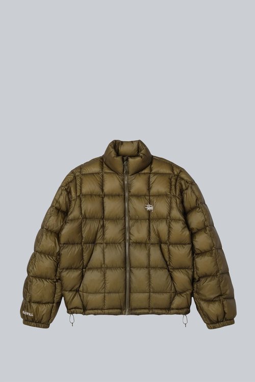 Stüssy Midweight Puffer - Olive - 115855-OLIV