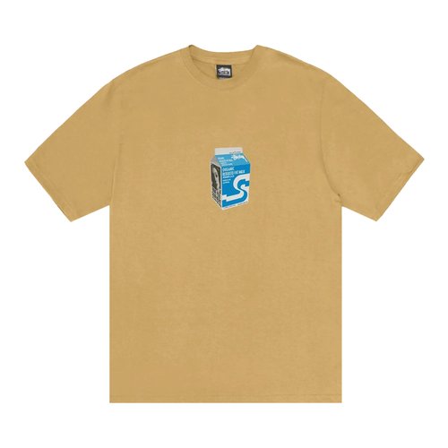 Stüssy Milk Tee - Curry - 1905036-CURR