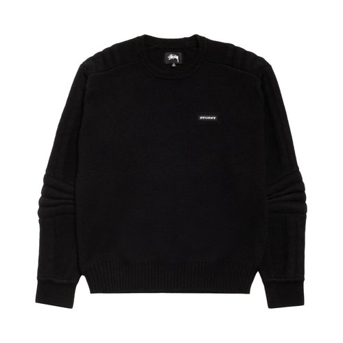 Stüssy Moto Sweater - 117292-BLAC