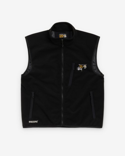 Stüssy Mountain Hardwear Windstopper Vest - Black - OM1806
