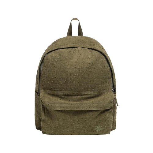 Stüssy Needle Punch Backpack | Green | Size Onesize - 134265-OLIV