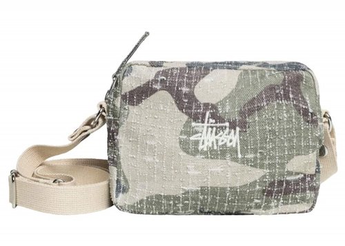 Stüssy Needle Punch Side Pouch - Camo - 1975021