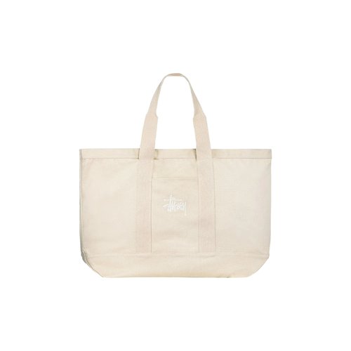 Stüssy Needle Punch Tote Bag - 134266-NATU