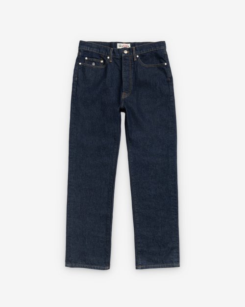 Stüssy New Slim Jeans Denim - Rinsed Indigo - 116752