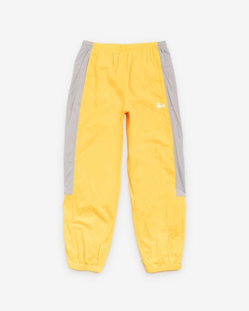 Stüssy Nylon Track Pant - Yellow