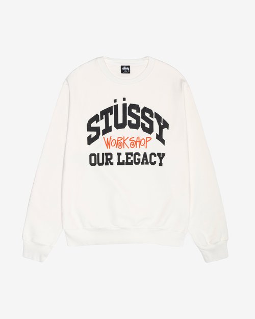 Stüssy Our Legacy Collegiate Pig. Dyed Crew 'Natural' - 3913858P