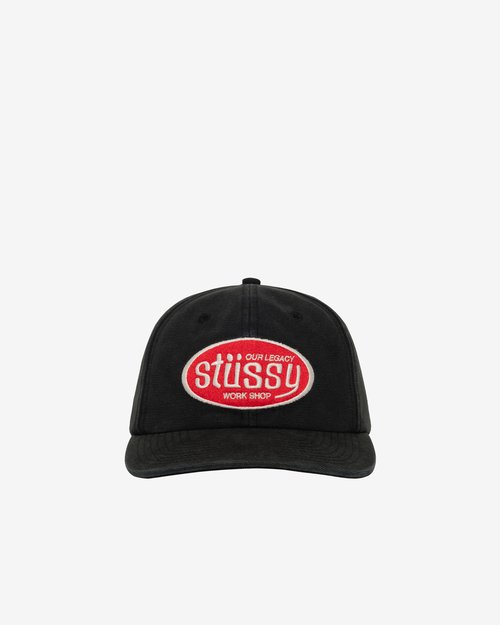 Stüssy Our Legacy Mid-depth Classic Workshop Cap - Black - 331249