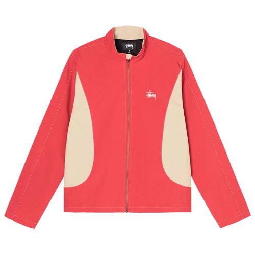 Stüssy Panel Track Jacket - 115585 RED