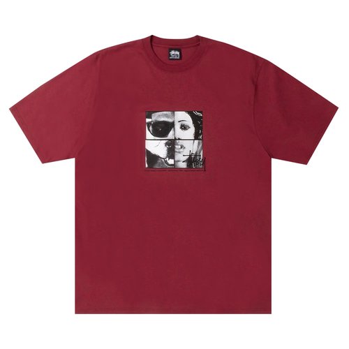 Stüssy Personalities Tee - Wine - 1905120-WINE