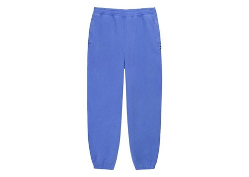 Stüssy Pigment Dyed Fleece Pant | Size L - Blue - 116605-BLUE