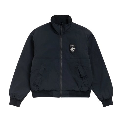 Stüssy Polar Fleece Lined Jacket - Black - 115906