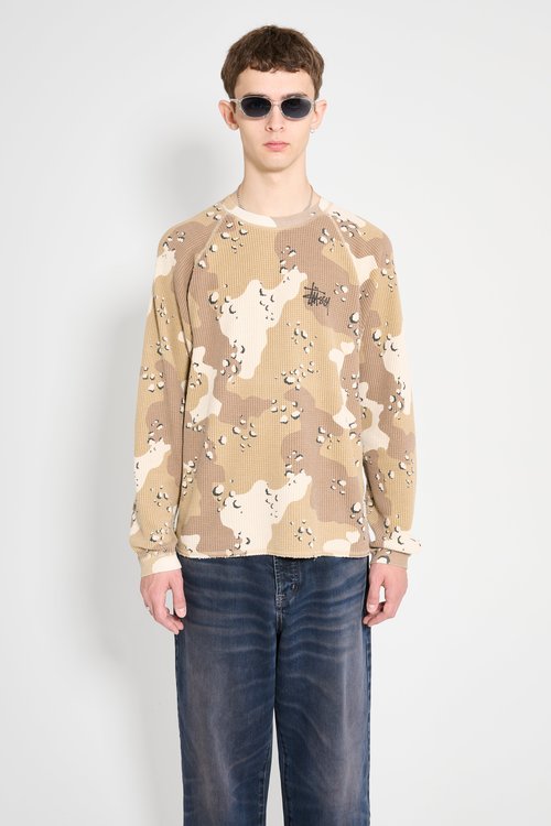 StÃ¼ssy Raglan Thermal Basic Stock T - RvceShops | S22J303