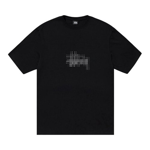 Stüssy Refracted Tee - Black - 1905068-BLAC