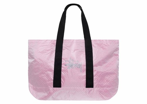 Stüssy Ripstop Overlay Extra Large Tote Bag - Hot Pink - 134259