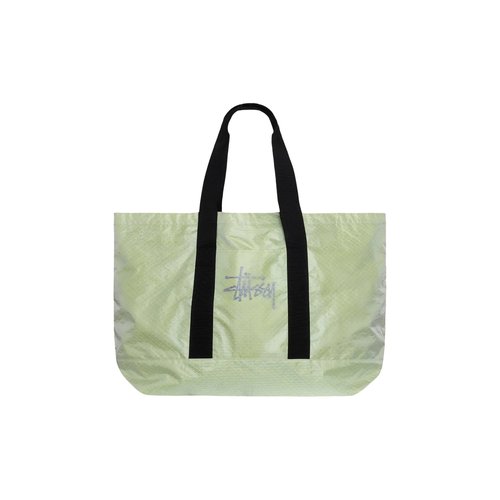 Stüssy Ripstop Overlay Extra Large Tote Bag - Lime - 134259-LIME