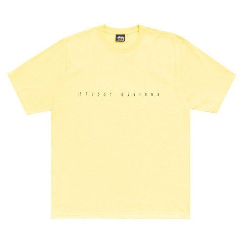 Stüssy S Box Tee - Lemon - 1905184-LEMO