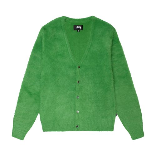 Stüssy Shaggy Cardigan - 117094-GREN