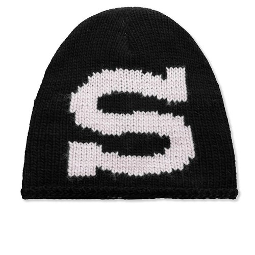 Stüssy Skullcap Burly S Knit - Black - 1321234-BLAC