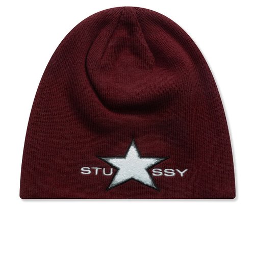 Stüssy Chenille Skullcap - Wine - 1321237-WINE