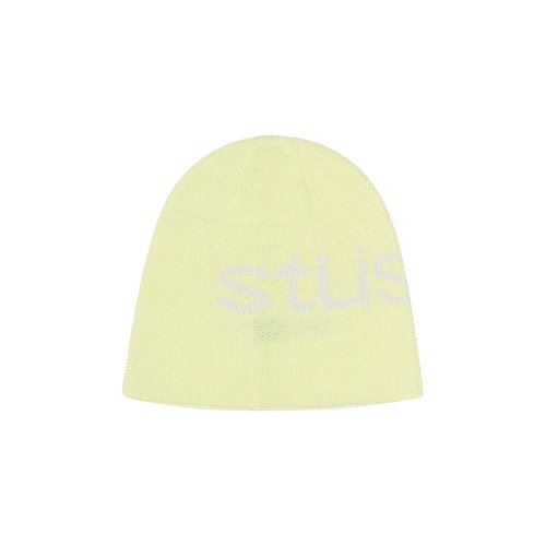Stüssy Skullcap Helvetica Uv Beanie - 1321210-YELL