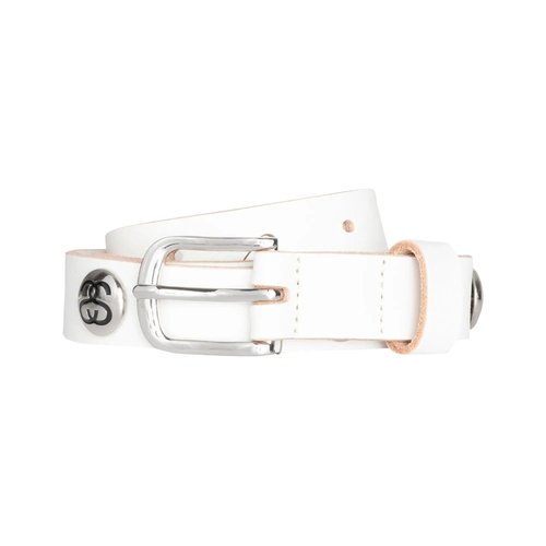 Stüssy SS-Link Studded Belt | White | Size L/XL - 135188-BONE