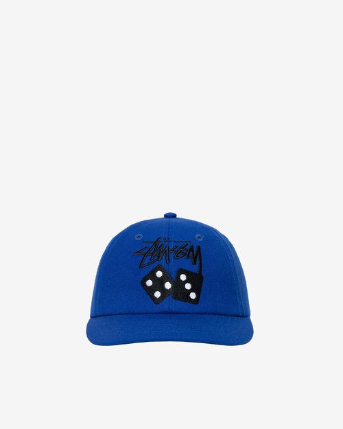 Stüssy Stock Dice Low Pro Cap - Blue - 1311136