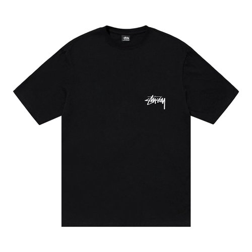 Stüssy Stock Dog Tee - Black - 1905159-BLAC