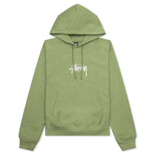 Stüssy Stock Logo App. Hood - Moss - 118475-MOS2