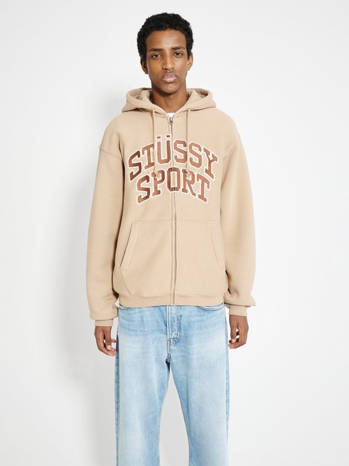 スティーシー Buy Stussy Sport Zip Hoodie 'Blue' - 118540 BLUE | GOAT