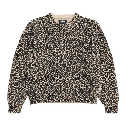 Stüssy Sweater - Leopard - 117287-LEOP