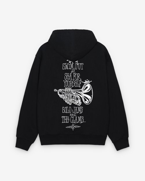 Stüssy Swim Out Zip Hood - Black - 1975167