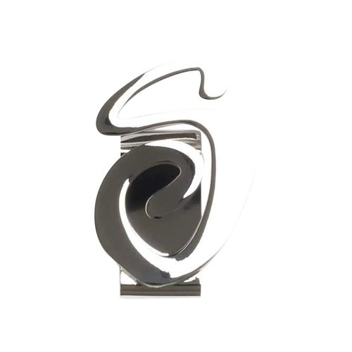 Stüssy Swirly S Money Clip - 138952-SILV