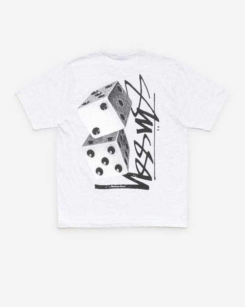 Stüssy Tall Dice Tee - Ash Heather