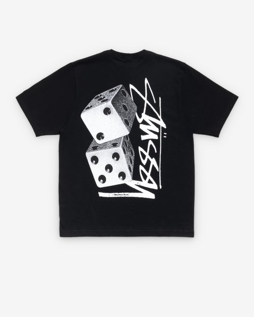 Stüssy Tall Dice Tee - Black