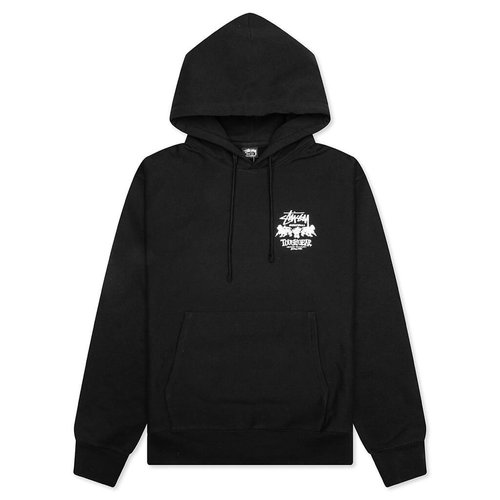Stüssy Tough Gear International Hoodie - Black - 1925101-BLAC