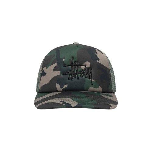 Stüssy Trucker Big Basic Snapback - 1311088-CAMO