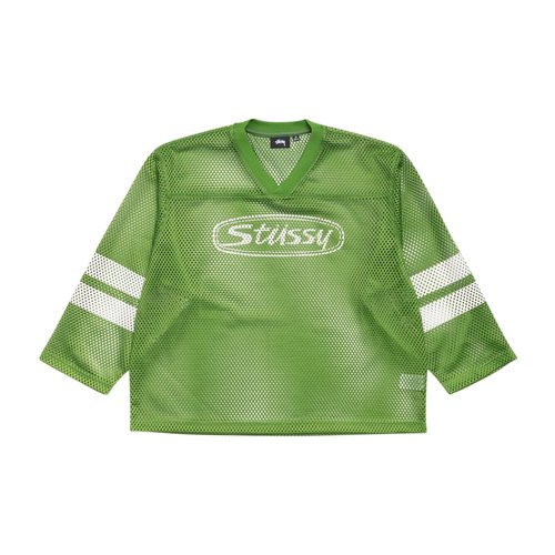 Stüssy Trucker Team Jersey - Green - 1140384G