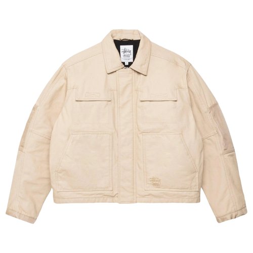 Stüssy Utility Work Jacket - Khaki - 115860-KHAK